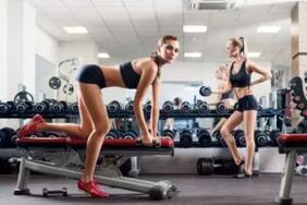 Lecciones en el gimnasio para venas varicosas